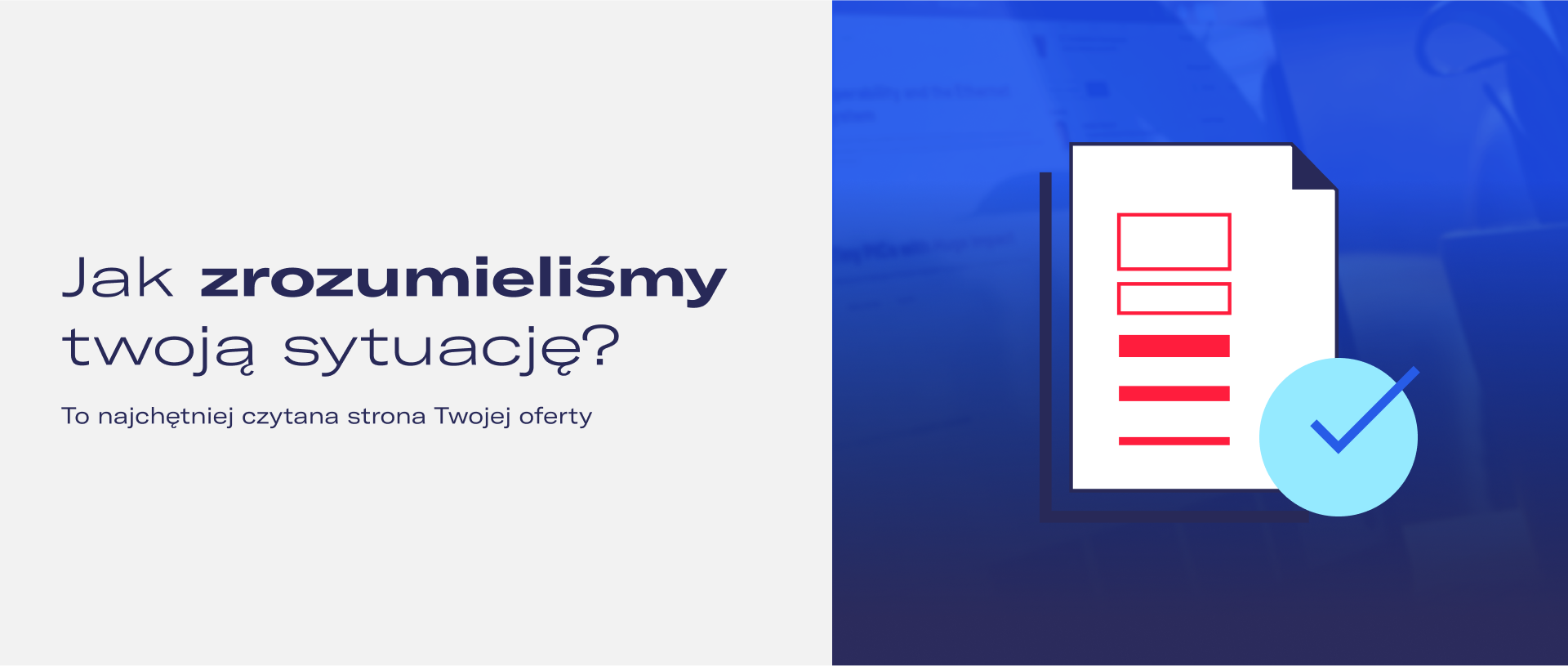Najchętniej czytana strona oferty handlowej