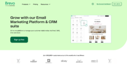 obrazek przedstawiajacy brevo landing page