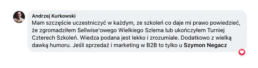 Wiedza podana jest lekko i zrozumiale - Andrzej Kurkowski